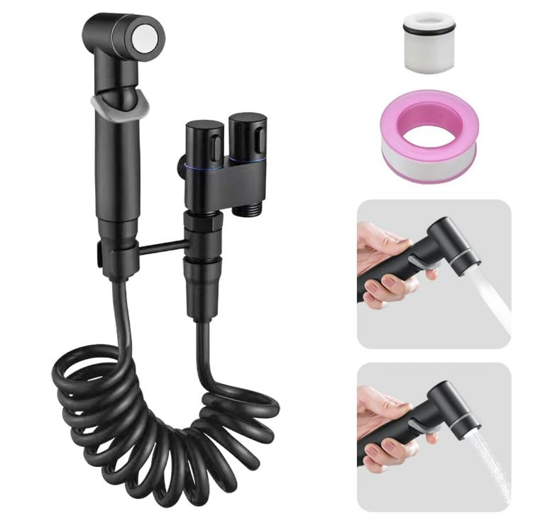 Pulverizador Para Ducha Y Bidé, Control De Presión Baño